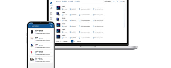 Gestion du matériel informatique dans K inventory mobile et desktop